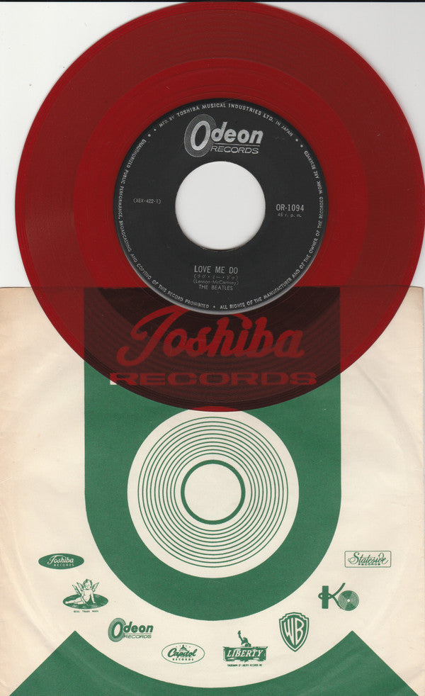 The Beatles - All My Loving / Love Me Do (Vinyl, 7", 45 RPM, Single) Very Good (VG) / Good Plus (G+)