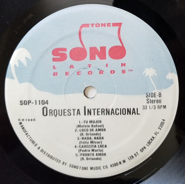 Ramón Orlando Valoy - Orquesta Internacional (Vinyl, LP, Album) Very Good (VG) / Very Good (VG)