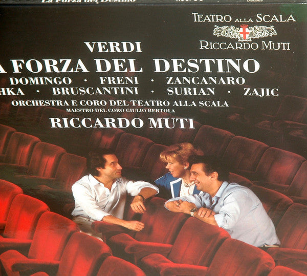 Giuseppe Verdi - La Forza Del Destino (3xVinyl, Box Set, LP, Album, Stereo) Mint (M) / Mint (M)