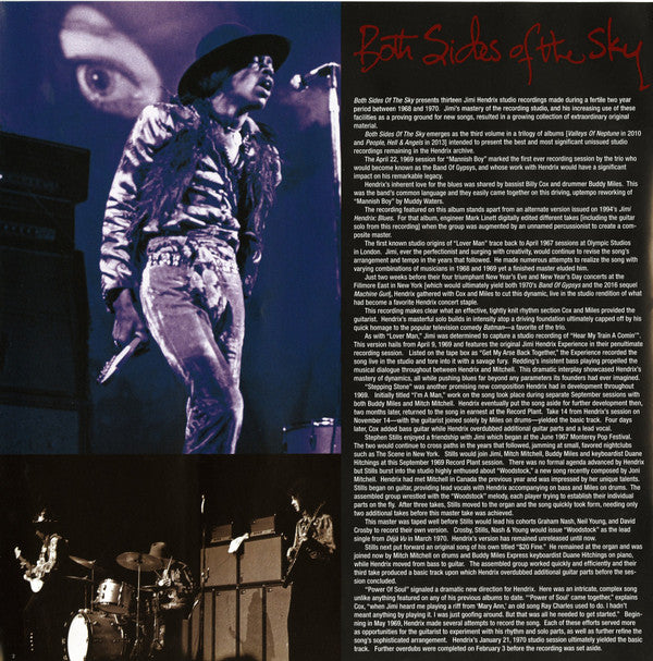 Jimi Hendrix - Both Sides Of The Sky (2xVinyl, LP, Album) Very Good Plus (VG+) / Near Mint (NM or M-)