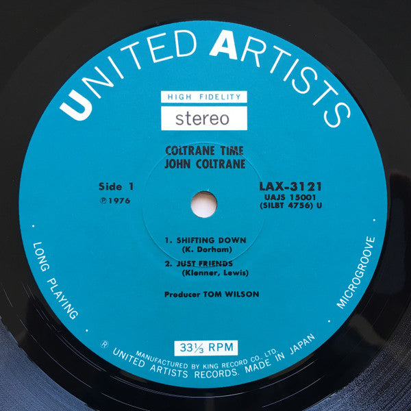 John Coltrane - Coltrane Time (Vinyl, LP, Album, Reissue, Stereo)