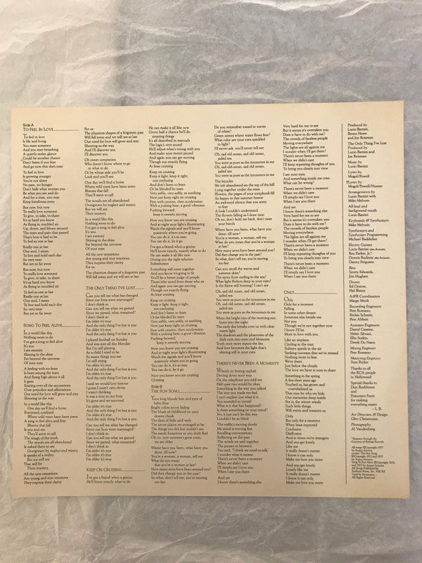 Lucio Battisti - Images (Vinyl, LP, Album, Promo, Stereo) Very Good Plus (VG+) / Very Good Plus (VG+)