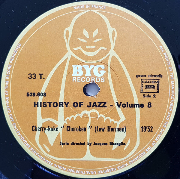 Various - History Of Jazz Vol.8 (Vinyl, LP, Compilation) Very Good Plus (VG+) / Very Good Plus (VG+)