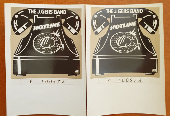 The J. Geils Band - Hotline (Vinyl, LP, Album, Promo) Very Good (VG) / Very Good (VG)