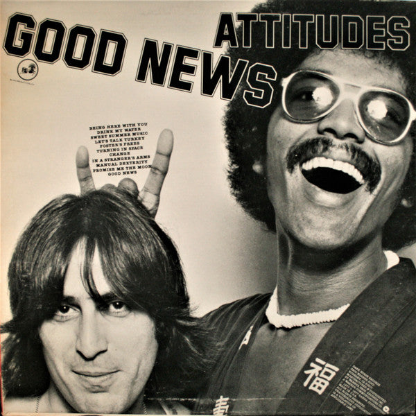 Attitudes - Good News (Vinyl, LP, Album, Stereo) Very Good Plus (VG+) / Good (G)