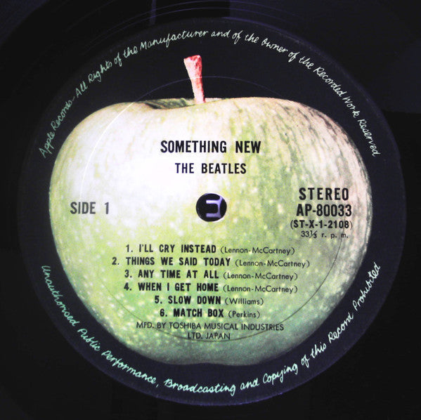 The Beatles - Something New (Vinyl, LP, Album, Reissue, Stereo)