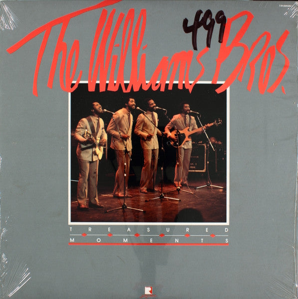 The Williams Brothers (2) - Treasured Moments (Vinyl, LP, Compilation, Stereo) Good Plus (G+) / Very Good Plus (VG+)
