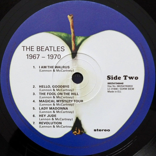 The Beatles - 1967-1970 (2xVinyl, LP, Compilation, Reissue) Very Good (VG) / Near Mint (NM or M-)