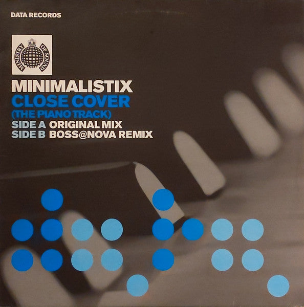 Minimalistix - Close Cover (The Piano Track) (Vinyl, 12", 45 RPM) Very Good (VG) / Very Good (VG)