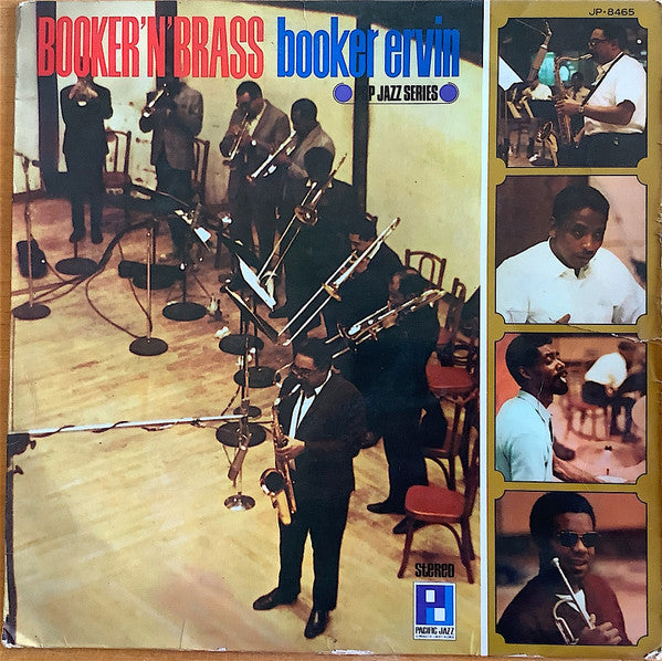 Booker Ervin - Booker'N'Brass (Vinyl, LP, Album, Stereo) Very Good Plus (VG+) / Very Good Plus (VG+)