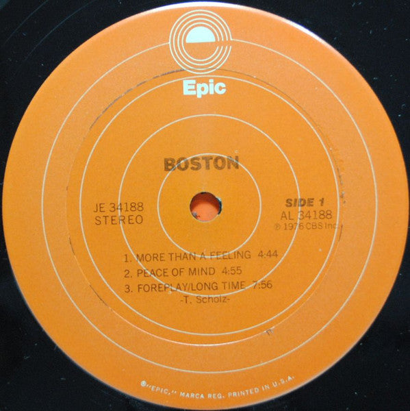 Boston - Boston (Vinyl, LP, Album, Reissue, Stereo) Very Good (VG) / Very Good (VG)
