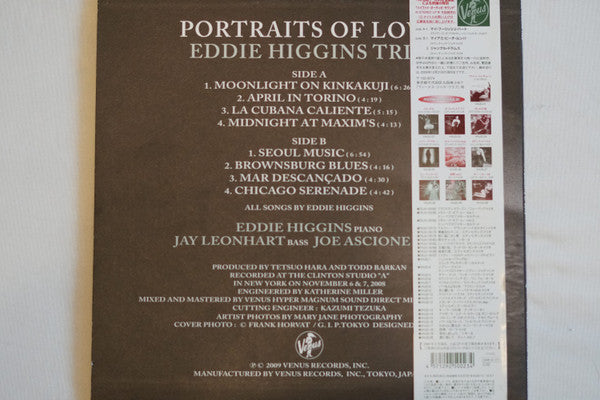 The Eddie Higgins Trio - Portraits Of Love (Vinyl, LP, Album, Stereo)