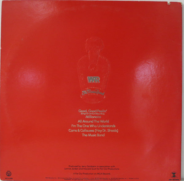 War - The Music Band (Vinyl, LP, Album) Very Good (VG) / Very Good (VG)