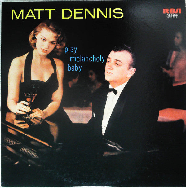 Matt Dennis - Play Melancholy Baby (Vinyl, LP, Reissue, Mono) Very Good (VG) / Very Good (VG)