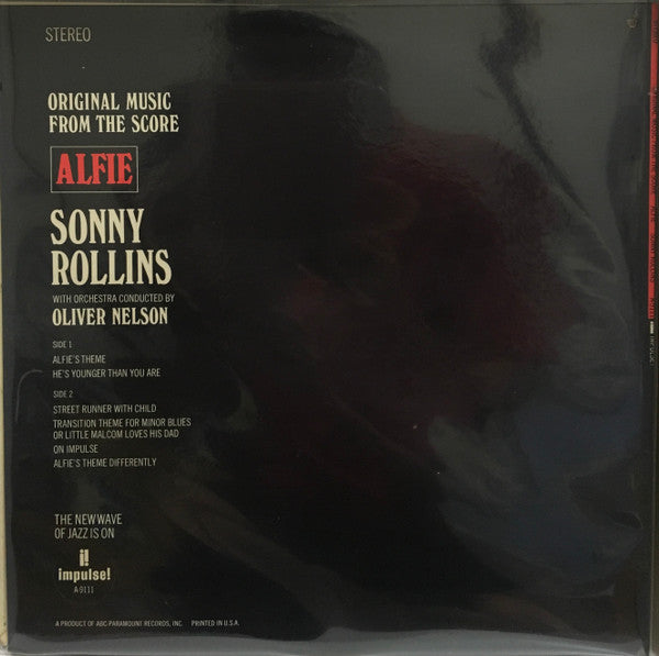 Sonny Rollins - Original Music From The Score "Alfie" (Vinyl, LP, A...
