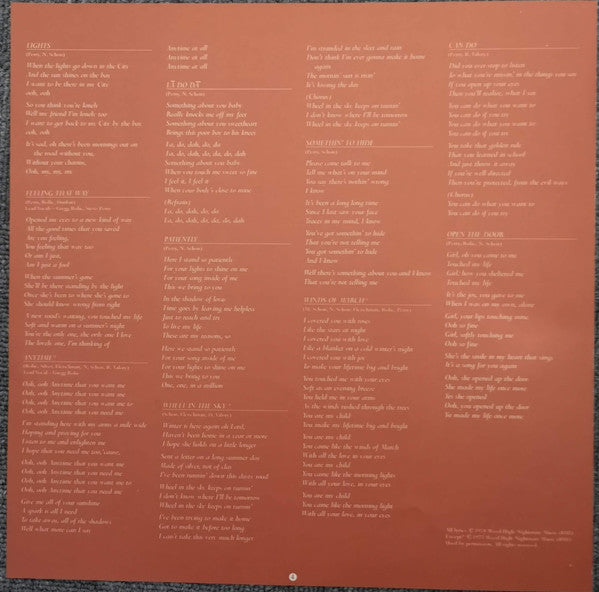 Journey - Infinity (Vinyl, LP, Album, Promo) Near Mint (NM or M-) / Very Good (VG)