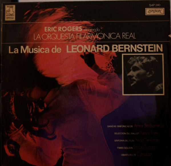 Eric Rogers (2) - La Musica De Leonard Bernstein (Vinyl, LP, Album, Stereo) Very Good Plus (VG+) / Very Good (VG)