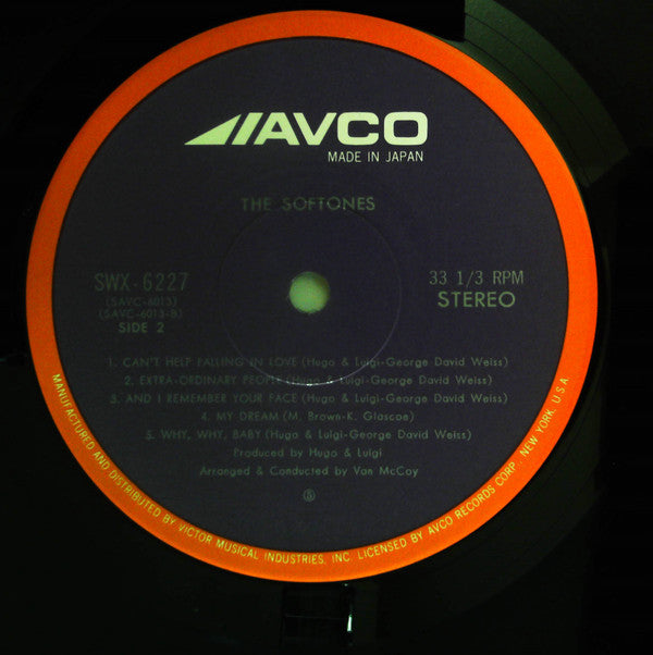 The Softones - The Softones (Vinyl, LP, Album) Very Good Plus (VG+) / Very Good Plus (VG+)