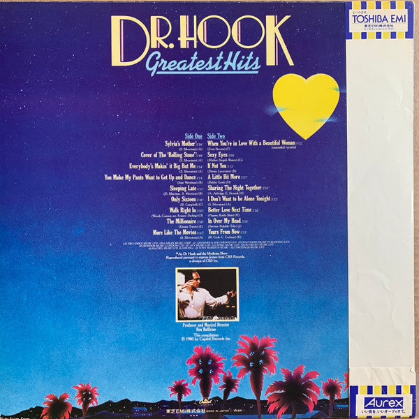 Dr. Hook - Greatest Hits (Vinyl, LP, Compilation, Stereo) Very Good Plus (VG+) / Very Good Plus (VG+)