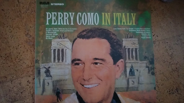 Perry Como - In Italy (Vinyl, LP, Album, Reissue) Very Good (VG) / Good Plus (G+)