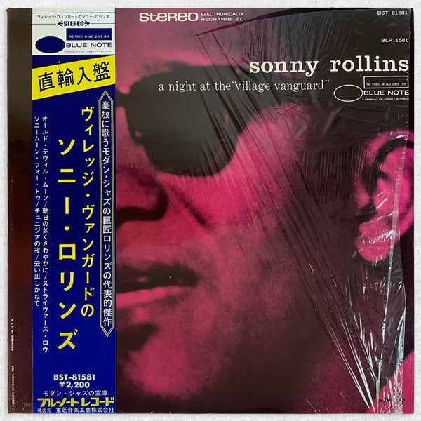 Sonny Rollins - A Night At The "Village Vanguard" (Vinyl, LP, Album...