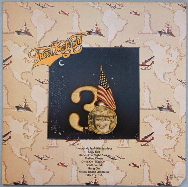 Three Dog Night - American Pastime (Vinyl, LP, Album, Stereo) Very Good Plus (VG+) / Very Good Plus (VG+)