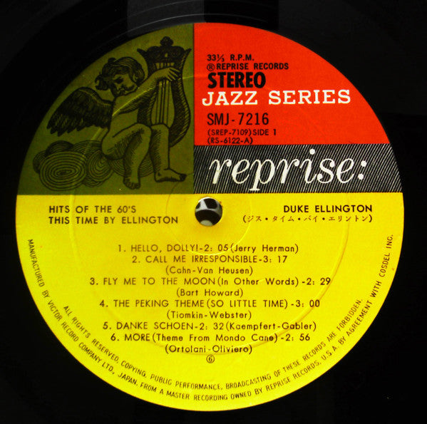 Duke Ellington - Ellington '65 (Hits Of The 60's) (Vinyl, LP, Album, Stereo) Very Good Plus (VG+) / Very Good Plus (VG+)