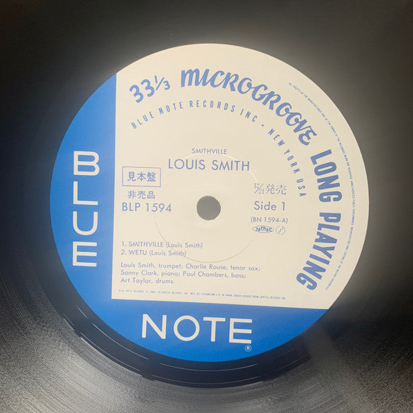 Louis Smith (2) - Smithville (Vinyl, LP, Album, Promo, Reissue, Mono) Near Mint (NM or M-) / Very Good Plus (VG+)