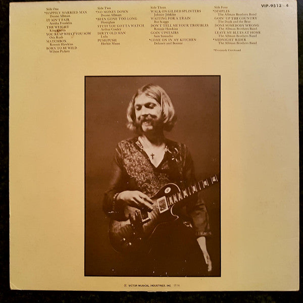 Duane Allman - An Anthology Vol. II (2xVinyl, LP, Compilation, Promo) Very Good Plus (VG+) / Very Good Plus (VG+)