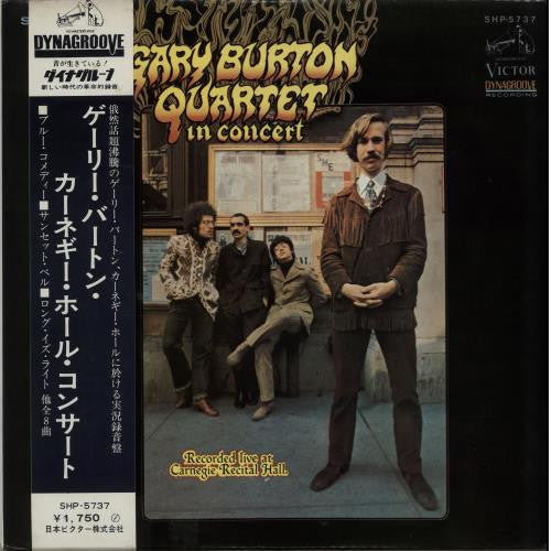Gary Burton Quartet - In Concert (Vinyl, LP, Album, Stereo) Very Good Plus (VG+) / Very Good (VG)