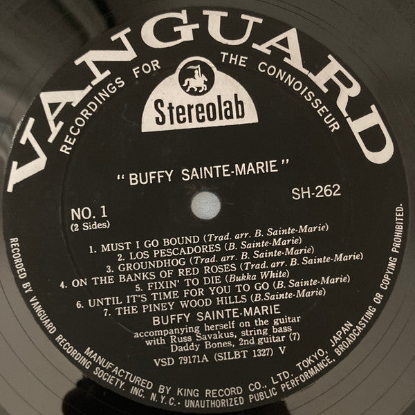 Buffy Sainte-Marie - Buffy Saint-Marie (Vinyl, LP, Album, Stereo) Very Good Plus (VG+) / Very Good Plus (VG+)