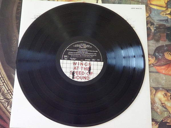 Wings (2) - Wings At The Speed ​​Of Sound (Vinyl, LP, Album, Reissue) Very Good Plus (VG+) / Very Good Plus (VG+)