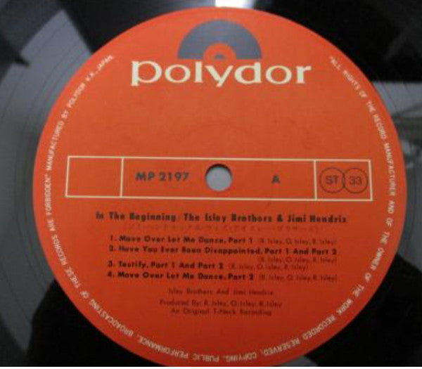 The Isley Brothers - In The Beginning (Vinyl, LP, Compilation) Near Mint (NM or M-) / Very Good Plus (VG+)