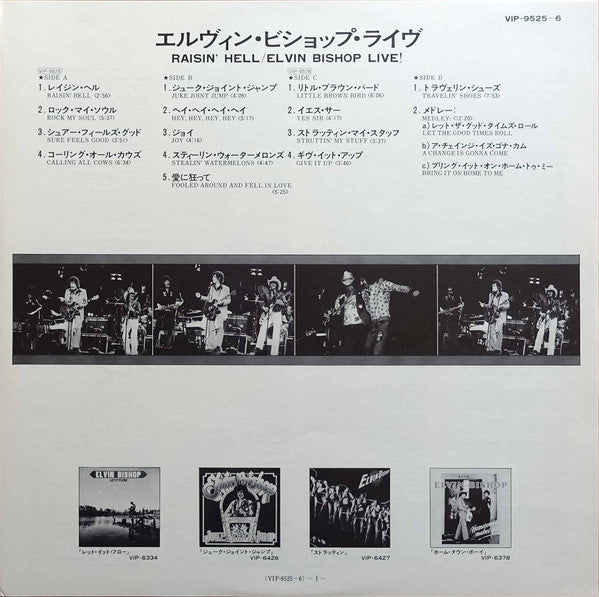 Elvin Bishop - Raisin' Hell (2xVinyl, LP, Album) Very Good Plus (VG+) / Very Good (VG)