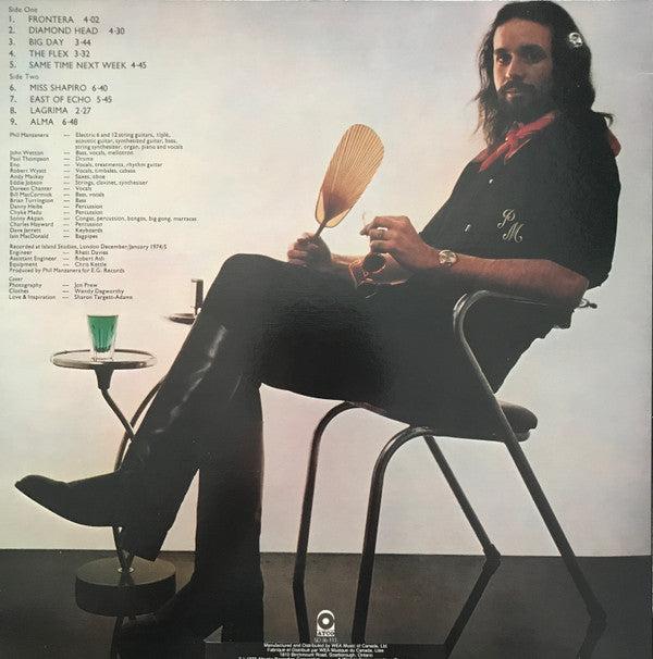 Phil Manzanera - Diamond Head (Vinyl, LP, Album, Reissue) Very Good Plus (VG+) / Very Good Plus (VG+)