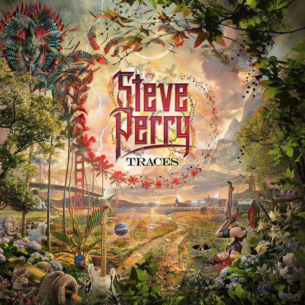 Steve Perry - Traces (LP, Album) - Very Good Plus (VG+) / Near Mint (NM or M-)