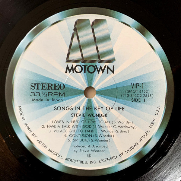 Stevie Wonder - Songs In The Key Of Life (Vinyl, Vinyl, LP, Album, ...