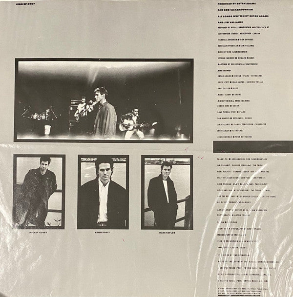 Bryan Adams - Into The Fire (Vinyl, LP, Stereo) Very Good Plus (VG+) / Very Good Plus (VG+)