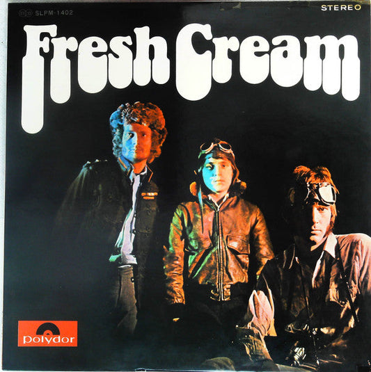 Cream (2) - Fresh Cream (Vinyl, LP, Album, Stereo) Very Good Plus (VG+) / Fair (F)
