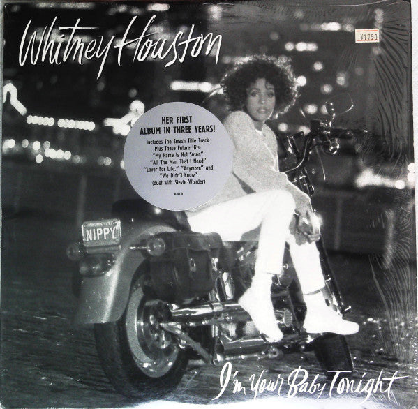 Whitney Houston - I'm Your Baby Tonight (Vinyl, LP, Album) Near Mint (NM or M-) / Very Good Plus (VG+)