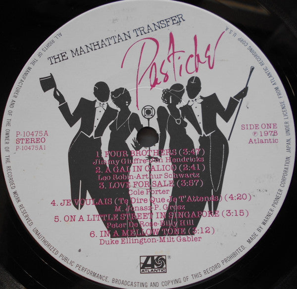 The Manhattan Transfer - Pastiche (Vinyl, LP, Album)