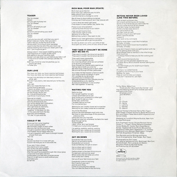 The Dells - They Said It Couldn't Be Done, But We Did It! (Vinyl, LP, Album, Stereo) Very Good (VG) / Very Good (VG)