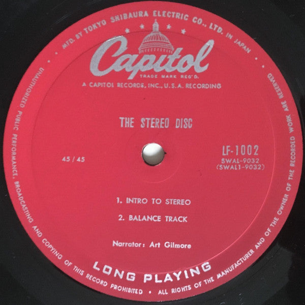 Various - The Stereo Disc (Vinyl, LP, Stereo) Very Good Plus (VG+) / Good Plus (G+)