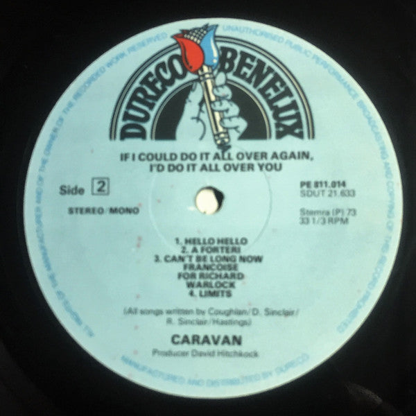 Caravan - If I Could Do It All Over Again, I'd Do It All Over You (Vinyl, LP, Album, Reissue) Good Plus (G+) / Very Good (VG)