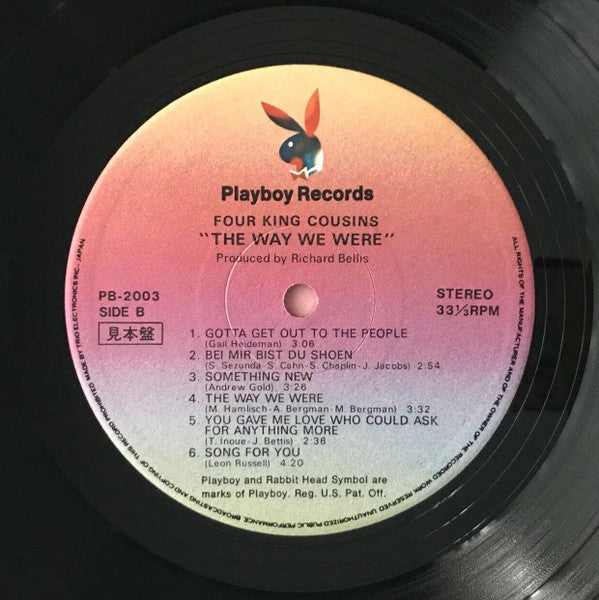 The Four King Cousins ​​- The Way We Were (Vinyl, LP, Album, Promo) Very Good Plus (VG+) / Very Good (VG)