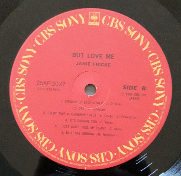Janie Fricke - But Love Me (Vinyl, LP) Very Good (VG) / Very Good (VG)