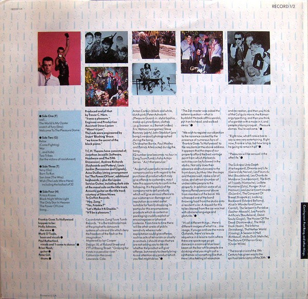 Frankie Goes To Hollywood - Welcome To The Pleasuredome (Vinyl, LP,...