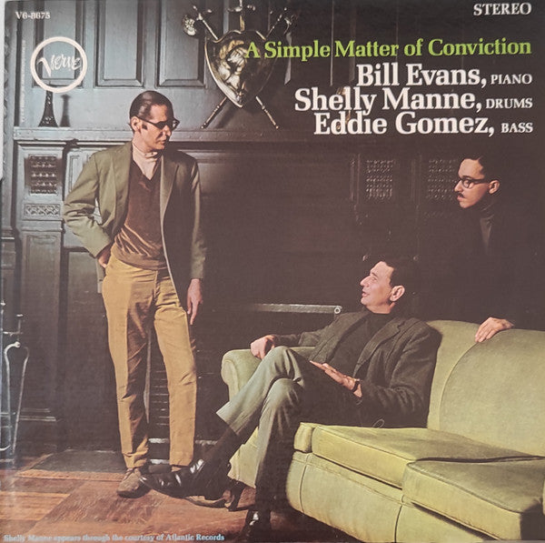 Bill Evans - A Simple Matter Of Conviction (Vinyl, LP, Album, Stereo) Very Good (VG) / Good Plus (G+)