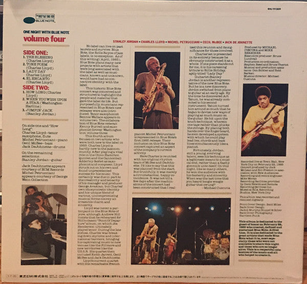 Various - One Night With Blue Note Volume 4 (Vinyl, LP, Album) Very Good (VG) / Very Good Plus (VG+)