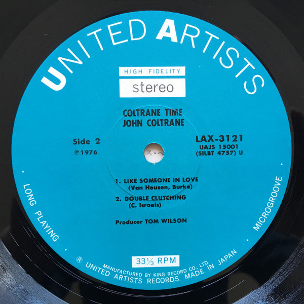 John Coltrane - Coltrane Time (Vinyl, LP, Album, Reissue, Stereo)